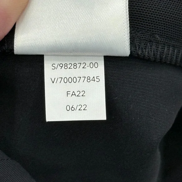 Athleta Stellar Skinny Trouser Ankle Pants Womens 4 Black Commute Work Travel - Picture 9 of 13